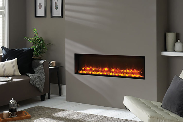 Gazco Inset Built-in Electric Fires - First Choice Fire Places Devon